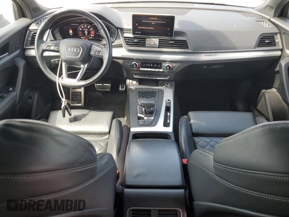 2018 Audi SQ5 Premium Plus with VIN WA1A4AFY3J2156464, listed as a Copart auction lot 54524195 with 40,237 mi miles and Salvage Title. Bid and sale history available at carsss.com. Image 8.