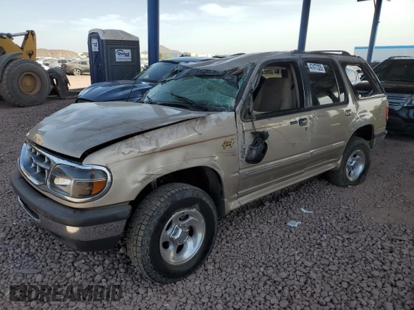 1998 Ford Explorer XL z VIN 1FMZU34E4WUA14628, wystawiony jako Copart lot #47477325 z przebiegiem 88 954 mil mil oraz Szkoda całkowita • Salvage title. Historia ofert i sprzedaży dostępna na DreamBid. Obrazek 1.