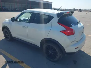 2014 Nissan Juke SL with VIN JN8AF5MV3ET358838, listed as a IAAI auction lot 41904916 with 86,273 mi miles. Bid and sale history available at carsss.com. Image 3.