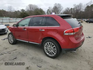 2011 Lincoln MKX with VIN 2LMDJ8JK9BBJ28204, listed as a Copart auction lot 47847875 with Not Provided miles and Salvage Title. Bid and sale history available at DreamBid. Image 2.