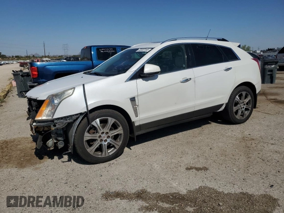 2012 Cadillac SRX Premium Collection with VIN 3GYFNFE34CS517102, listed as a Copart auction lot 60483155 with 111,770 mi miles and Salvage title. Bid and sale history available at DreamBid. Image 1.
