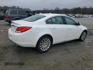 2011 Buick Regal CXL Turbo TO3 with VIN W04GX5GV9B1092399, listed as a Copart auction lot 43265605 with 144,029 mi miles and Salvage Title. Bid and sale history available at carsss.com. Image 3.