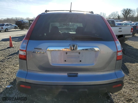 2009 Honda CR-V EX with VIN 5J6RE48559L047739, listed as a Copart auction lot 88976065 with 152,130 mi miles and Salvage Title. Bid and sale history available at carsss.com. Image 6.
