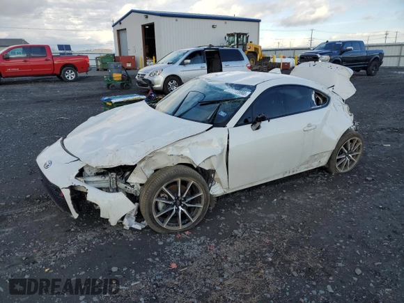 2023 Toyota GR86 with VIN JF1ZNBC17P8755222, listed as a Copart auction lot 81118994 with 0 mi miles and Salvage Title. Bid and sale history available at carsss.com. Image 1.