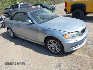 2008 BMW 1 Series 128i with VIN WBAUL73558VJ74120, listed as a IAAI auction lot 42071753 with 180,709 mi miles and . Bid and sale history available at carsss.com. Image 1.
