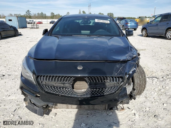 2018 Mercedes-Benz CLA with VIN WDDSJ4GB9JN630727, listed as a Copart auction lot 49418575 with 79,648 mi miles and Salvage Title. Bid and sale history available at carsss.com. Image 5.