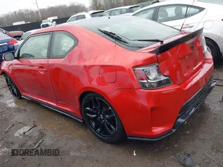 2016 Scion tC with VIN JTKJF5C76GJ025944, listed as a IAAI auction lot 41160529 with 121,495 mi miles. Bid and sale history available at carsss.com. Image 3.