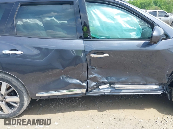 2014 Nissan Pathfinder S with VIN 5N1AR2MM5EC650785, listed as a IAAI auction lot 42209208 with 149,599 mi miles and . Bid and sale history available at DreamBid. Image 13.