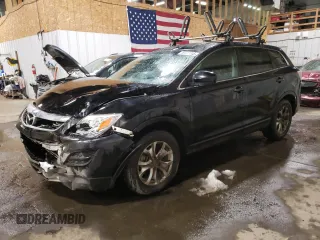 2012 Mazda CX-9 Sport with VIN JM3TB3BA6C0352283, listed as a Copart auction lot 49445745 with 105,991 mi miles and Non Repairable. Bid and sale history available at carsss.com. Image 1.
