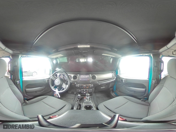2020 Jeep Wrangler Unlimited Sport Altitude with VIN 1C4HJXDG7LW201640, listed as a Copart auction lot 52312435 with 40,311 mi miles and Salvage Title. Bid and sale history available at carsss.com. Image 14.