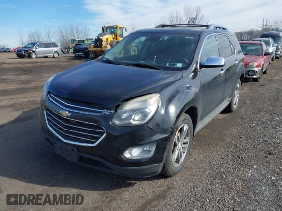 2016 Chevrolet Equinox LTZ with VIN 2GNFLGE38G6174419, listed as a IAAI auction lot 41626350 with 260,674 mi miles. Bid and sale history available at carsss.com. Image 2.