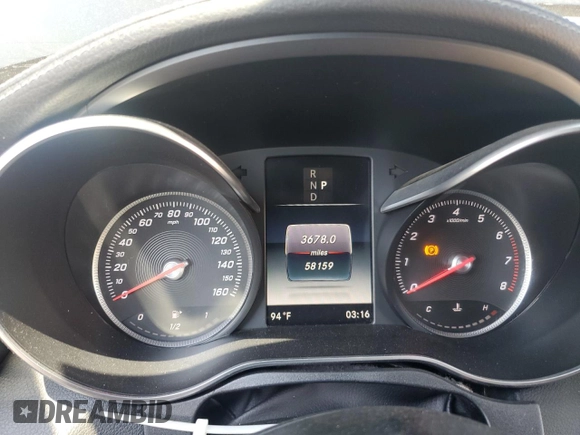 2018 Mercedes-Benz C 300 z VIN WDDWK4KB7JF666142, wystawiony jako Copart lot #62640204 z przebiegiem 58 159 mil mil oraz Szkoda całkowita • Salvage title. Historia ofert i sprzedaży dostępna na DreamBid. Obrazek 9.