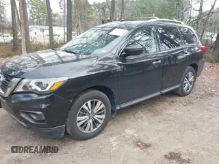 2020 Nissan Pathfinder S with VIN 5N1DR2AN3LC626072, listed as a IAAI auction lot 41196639 with 148,626 mi miles. Bid and sale history available at carsss.com. Image 2.