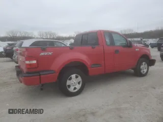 2006 Ford F-150 STX with VIN 1FTRF02W06KB73506, listed as a Copart auction lot 86136594 with 0 mi miles and Salvage Title. Bid and sale history available at carsss.com. Image 3.