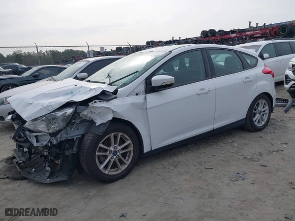 2016 Ford Focus SE with VIN 1FADP3K28GL389904, listed as a IAAI auction lot 41863648 with 93,514 mi miles. Bid and sale history available at carsss.com. Image 17.
