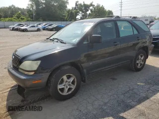 2003 Lexus RX 300 with VIN JTJHF10U730293584, listed as a Copart auction lot 63358824 with 218,283 mi miles and Salvage Title. Bid and sale history available at carsss.com. Image 1.