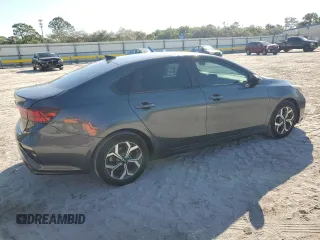 2021 Kia Forte FE with VIN 3KPF24AD1ME367676, listed as a Copart auction lot 43398475 with 46,697 mi miles and Salvage Title. Bid and sale history available at carsss.com. Image 3.