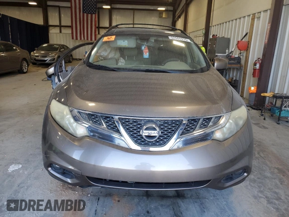 2012 Nissan Murano S with VIN JN8AZ1MU1CW105102, listed as a Copart auction lot 52604415 with 132,161 mi miles and Salvage title. Bid and sale history available at DreamBid. Image 5.