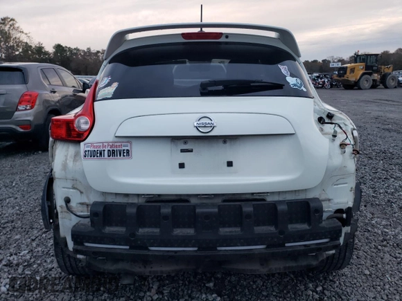 2012 Nissan Juke SL with VIN JN8AF5MR4CT111893, listed as a Copart auction lot 84082694 with 155,585 mi miles and Salvage Title. Bid and sale history available at carsss.com. Image 6.