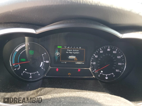 2015 Kia Optima EX with VIN KNAGN4ADXF5082191, listed as a Copart auction lot 62502704 with 120,657 mi miles and Salvage Title. Bid and sale history available at DreamBid. Image 9.