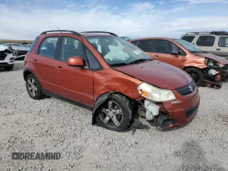 2009 Suzuki SX4 Man AWD with VIN JS2YB413196203590, listed as a Copart auction lot 77984254 with 0 mi miles and Salvage Title. Bid and sale history available at carsss.com. Image 4.