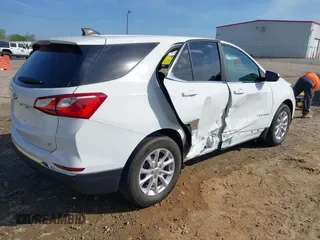 2021 Chevrolet Equinox LT with VIN 3GNAXKEV7MS162973, listed as a IAAI auction lot 42085148 with 19,847 mi miles and . Bid and sale history available at DreamBid. Image 4.