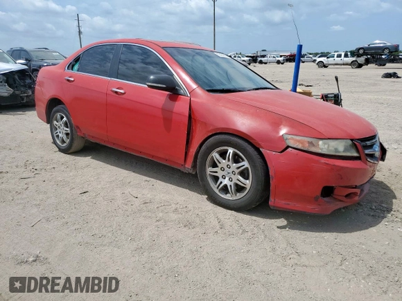 2008 Acura TSX with VIN JH4CL96858C018962, listed as a Copart auction lot 57484835 with 308,351 mi miles and Salvage title. Bid and sale history available at DreamBid. Image 4.