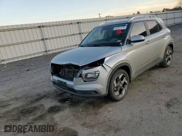 2021 Hyundai Venue SEL with VIN KMHRC8A30MU071456, listed as a Copart auction lot 82291174 with 93,694 mi miles and Salvage Title. Bid and sale history available at carsss.com. Image 12.
