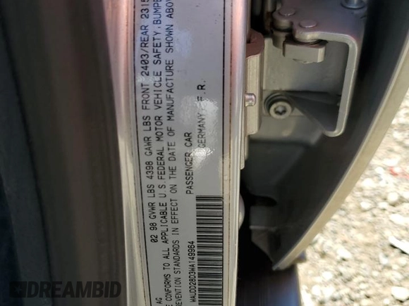 1998 Audi A4 с VIN WAUDD28D3WA149964, выставлен на аукционе Copart как лот 71413644 с пробегом 62 113 миль миль и Чистый • Clean title. История ставок и продаж доступна на DreamBid. Изображение 12.