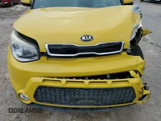2014 Kia Soul + with VIN KNDJX3A50E7043571, listed as a Copart auction lot 53580215 with Not Provided miles and Salvage Title. Bid and sale history available at DreamBid. Image 11.