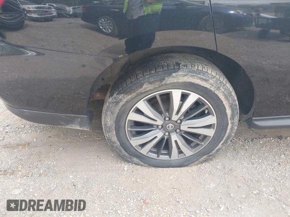 2017 Nissan Pathfinder SV z VIN 5N1DR2MN2HC637647, wystawiony jako IAAI lot #42668153 z przebiegiem 246 190 mil mil oraz . Historia ofert i sprzedaży dostępna na DreamBid. Obrazek 6.