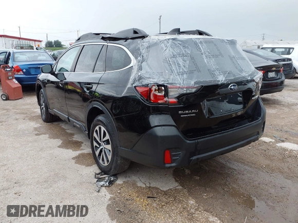 2021 Subaru Outback Premium with VIN 4S4BTADCXM3198340, listed as a IAAI auction lot 42081907 with 44,690 mi miles and . Bid and sale history available at DreamBid. Image 3.