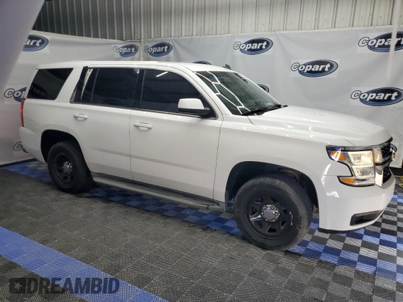 2015 Chevrolet Tahoe Commercial with VIN 1GNLC2ECXFR269024, listed as a Copart auction lot 61911165 with 182,445 mi miles and Clean title. Bid and sale history available at DreamBid. Image 4.