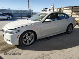 2016 BMW 5 Series 550i with VIN WBAKN9C55GD962557, listed as a Copart auction lot 43416295 with 28,627 mi miles and Salvage title. Bid and sale history available at DreamBid. Image 1.