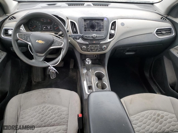 2020 Chevrolet Equinox LS with VIN 2GNAXHEV1L6168476, listed as a Copart auction lot 43011495 with 241,268 mi miles and Salvage Title. Bid and sale history available at carsss.com. Image 8.