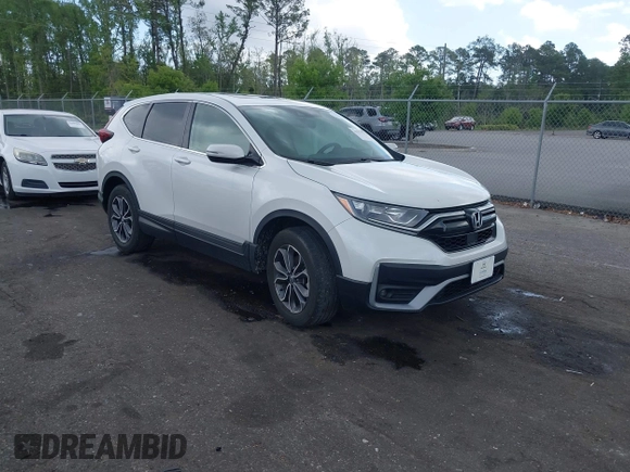 2021 Honda CR-V EX-L z VIN 5J6RW2H89ML008091, wystawiony jako IAAI lot #41977775 z przebiegiem 47 474 mil mil oraz . Historia ofert i sprzedaży dostępna na DreamBid. Obrazek 1.