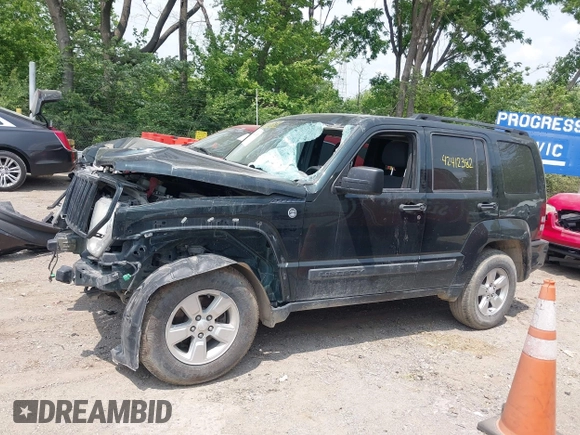 2012 Jeep Liberty Sport with VIN 1C4PJMAK9CW154128, listed as a IAAI auction lot 42412382 with 131,405 mi miles and . Bid and sale history available at DreamBid. Image 15.