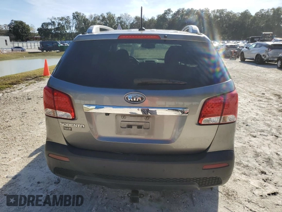 2012 Kia Sorento LX with VIN 5XYKT3A6XCG193485, listed as a Copart auction lot 80695053 with Not Provided miles and Salvage Title. Bid and sale history available at DreamBid. Image 6.