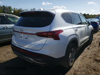 2021 Hyundai Santa Fe SE with VIN 5NMS1DAJ2MH345900, listed as a Copart auction lot 63640132 with 23,576 mi miles. Bid and sale history available at carsss.com. Image 4.