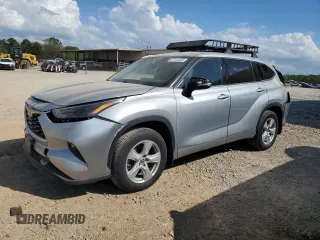 2022 Toyota Highlander LE z VIN 5TDBZRBH3NS579494, wystawiony jako Copart lot #51744445 z przebiegiem 89 491 mil mil oraz Szkoda całkowita • Salvage title. Historia ofert i sprzedaży dostępna na DreamBid. Obrazek 1.
