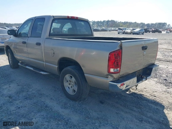 2005 Dodge Ram 1500 SLT with VIN 1D7HA18N05J576863, listed as a IAAI auction lot 41834020 with 1 mi miles. Bid and sale history available at carsss.com. Image 3.