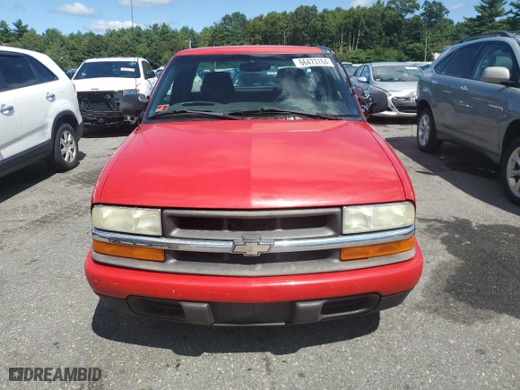 2003 Chevrolet S-10 with VIN 1GCCS19H13820454B, listed as a Copart auction lot 66473764 with 101,342 mi miles and Non Repairable. Bid and sale history available at carsss.com. Image 5.