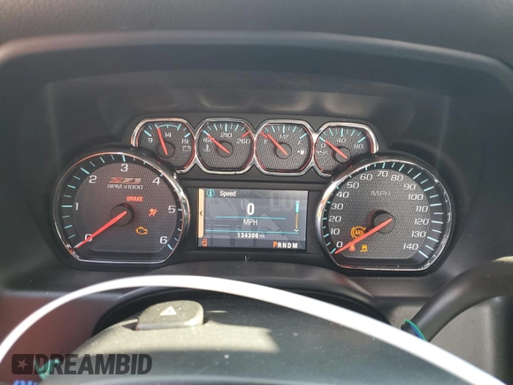 2014 Chevrolet Silverado 1500 LT with VIN 1GCRCREC3EZ180387, listed as a Copart auction lot 56360345 with 134,306 mi miles and Salvage Title. Bid and sale history available at DreamBid. Image 9.
