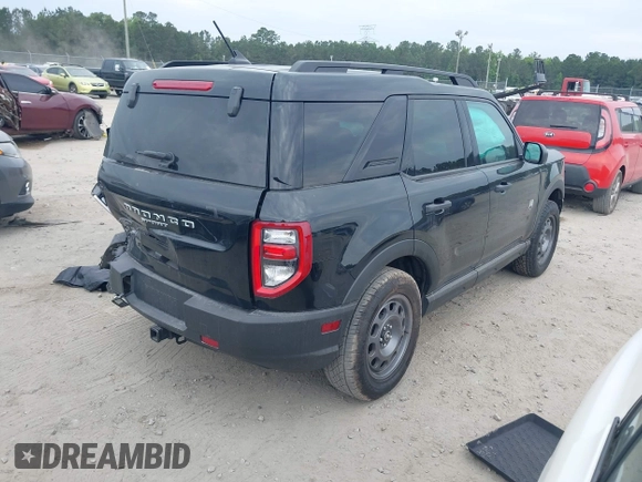 2024 Ford Bronco Sport Big Bend with VIN 3FMCR9B61RRE50662, listed as a IAAI auction lot 42203083 with 10,506 mi miles and . Bid and sale history available at DreamBid. Image 4.