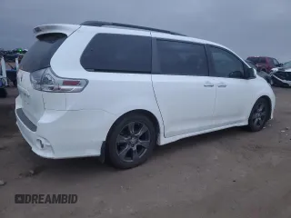 2017 Toyota Sienna SE with VIN 5TDXZ3DC4HS769359, listed as a Copart auction lot 89306885 with 99,341 mi miles and Salvage Title. Bid and sale history available at carsss.com. Image 3.