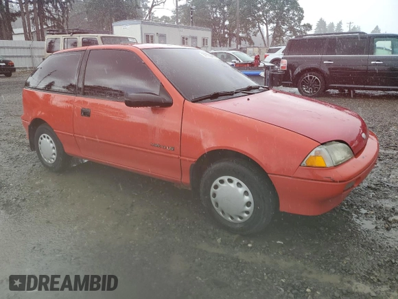 1990 Geo Metro z VIN JG1MR2462LK718930, wystawiony jako Copart lot #57726315 z przebiegiem 72 234 mil mil oraz Tytuł czysty. Historia ofert i sprzedaży dostępna na DreamBid. Obrazek 4.