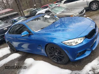 2017 BMW 4 Series 440i with VIN WBA4P1C50HK522098, listed as a IAAI auction lot 41282953 with 105,299 mi miles and . Bid and sale history available at carsss.com. Image 13.