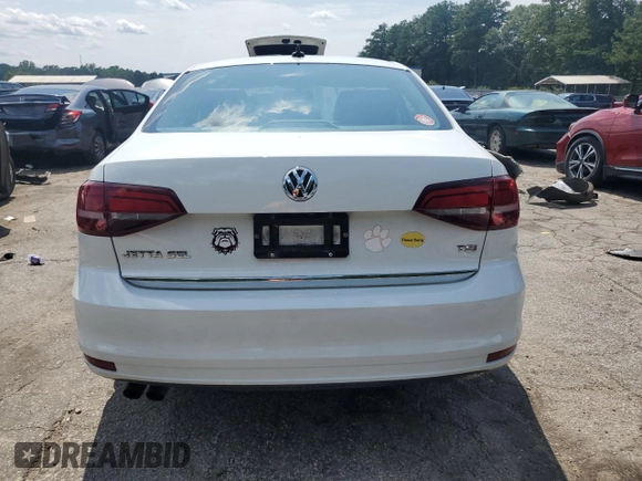 2017 Volkswagen Jetta SEL with VIN 3VWL17AJ2HM211751, listed as a Copart auction lot 61907755 with 64,668 mi miles and Salvage title. Bid and sale history available at DreamBid. Image 6.