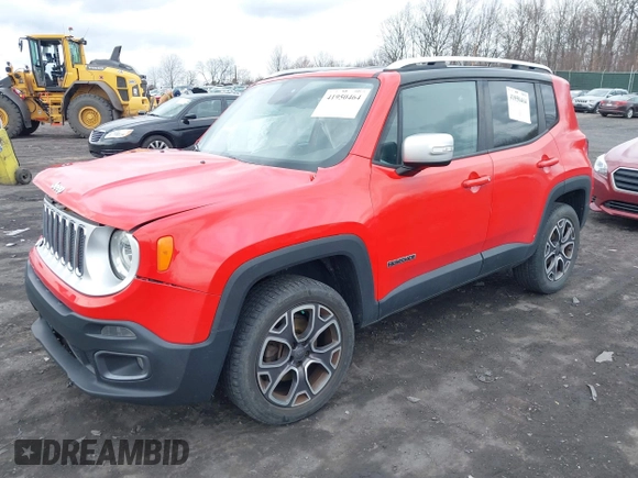 2015 Jeep Renegade Limited with VIN ZACCJBDT7FPB28670, listed as a IAAI auction lot 41950464 with 142,018 mi miles and . Bid and sale history available at DreamBid. Image 17.