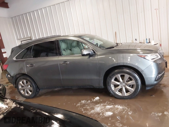 2016 Acura MDX w/Advance with VIN 5FRYD4H93GB035756, listed as a IAAI auction lot 41479717 with 81,303 mi miles. Bid and sale history available at carsss.com. Image 13.